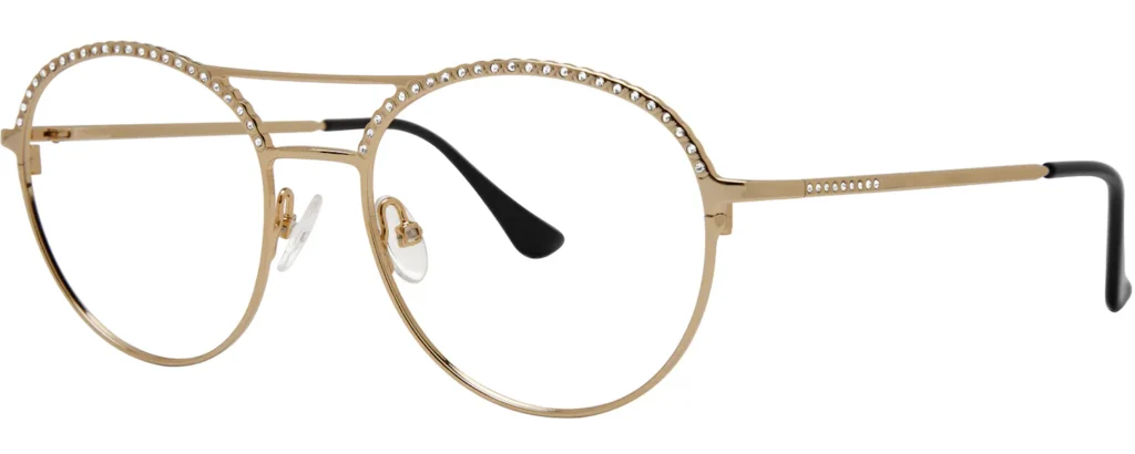 Gold Eyeglass Frames