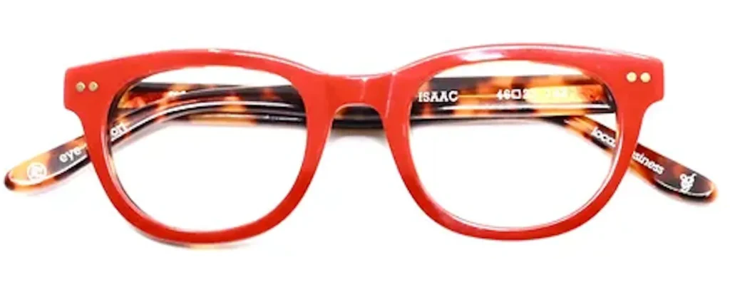 Orange Eyeglass Frames