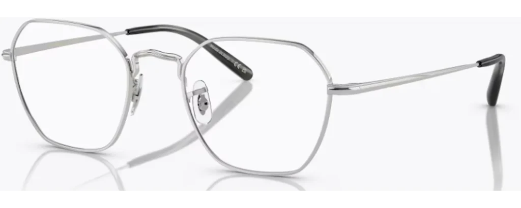 Silver Eyeglass Frames